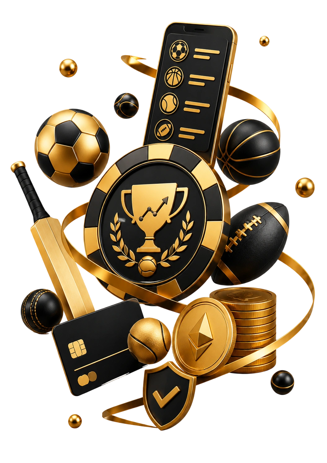 JB.COM India sportsbook chip trophy cricket bat and Ethereum